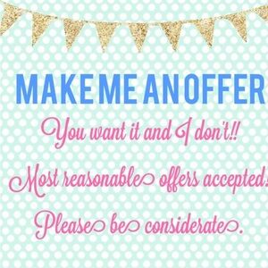 MAKE ME AN OFFER 🩵